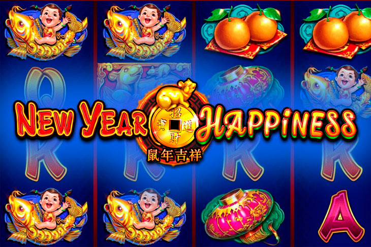 New Year Happiness - Ruby Play slot at Gran Poseidon Casino Casino